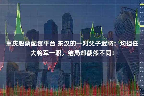重庆股票配资平台 东汉的一对父子武将：均担任大将军一职，结局却截然不同！